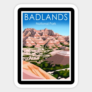 Badlands Sticker